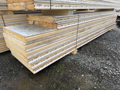 APPROX. 8No ASSORTED PIR INSULATED FRIDGE PANELS