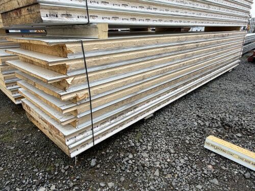 APPROX. 8No 5.9m PIR INSULATED FRIDGE PANELS