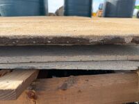 4No. SHEETS OF 15mm STEEL ROAD PLATES - 3