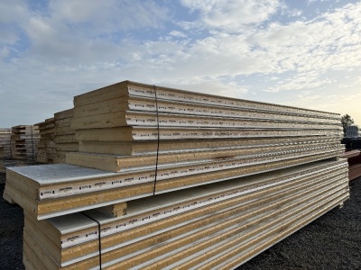 APPROX. 8No ASSORTED PIR INSULATED FRIDGE PANELS