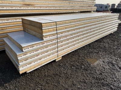 APPROX. 8No ASSORTED PIR INSULATED FRIDGE PANELS