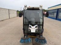 JOHNSTON CN101 DIESEL 4 WHEEL STEER MINI ROAD SWEEPER - 8