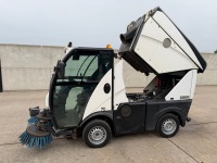 JOHNSTON CN101 DIESEL 4 WHEEL STEER MINI ROAD SWEEPER - 36