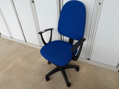 OPERATORS CHAIR (BLUE)