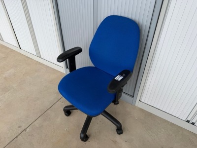 OPERATORS CHAIR (BLUE)