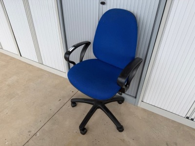 OPERATORS CHAIR (BLUE)