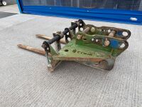CONQUIP ADJUSTABLE FORKLIFT TOES TO SUIT 13-20 TON EXCAVATOR&nbsp; - 5