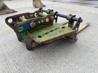CONQUIP ADJUSTABLE FORKLIFT TOES TO SUIT 13-20 TON EXCAVATOR&nbsp; - 7