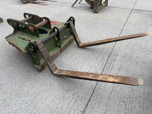 CONQUIP ADJUSTABLE FORKLIFT TOES TO SUIT 13-20 TON EXCAVATOR&nbsp;