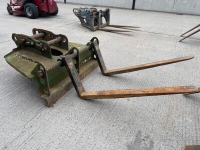 CONQUIP ADJUSTABLE FORKLIFT TOES TO SUIT 13-20 TON EXCAVATOR&nbsp;