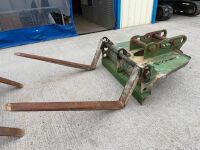 CONQUIP ADJUSTABLE FORKLIFT TOES TO SUIT 13-20 TON EXCAVATOR&nbsp; - 3