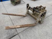 RHINOX FORKLIFT TOES TO SUIT 6-8 TON EXCAVATOR - 4