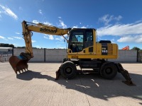 KOMATSU PW160-8 16 TON WHEELED EXCAVATOR - 2