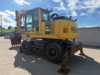 KOMATSU PW160-8 16 TON WHEELED EXCAVATOR - 3