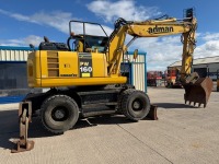 KOMATSU PW160-8 16 TON WHEELED EXCAVATOR - 6