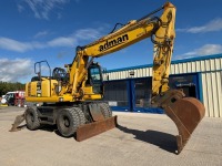 KOMATSU PW160-8 16 TON WHEELED EXCAVATOR - 7
