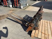 HYDRAULIC FORKS POSTITIONER TO SUIT MANITOU TELESCOPIC FORKLIFT - 2