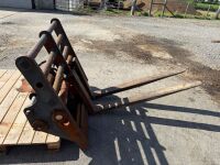 HYDRAULIC FORKS POSTITIONER TO SUIT MANITOU TELESCOPIC FORKLIFT - 5