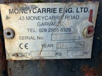 APPROX. 7ft MONEYCARRIE BUCKET TO SUIT MANITOU TELESCOPIC FORKLIFT - 8