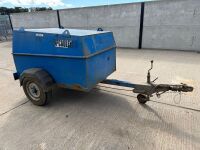 APPROX. 900lt Mc CAULEY SINGLE AXLE FAST TOW FUEL BOWSER