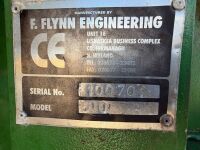 F FLYNN ENGINEERING 500 3 PHASE CARDBOARD BALER&nbsp;&nbsp; - 10
