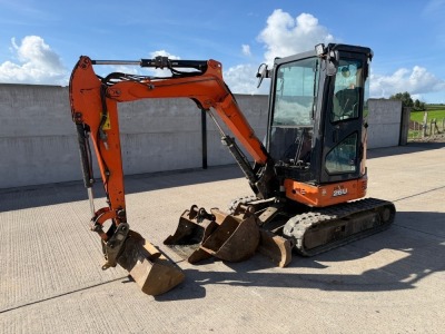 HITACHI ZX26U-6 CR 2.6 TON MINI DIGGER