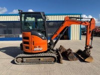 HITACHI ZX26U-6 CR 2.7 TON MINI DIGGER - 6