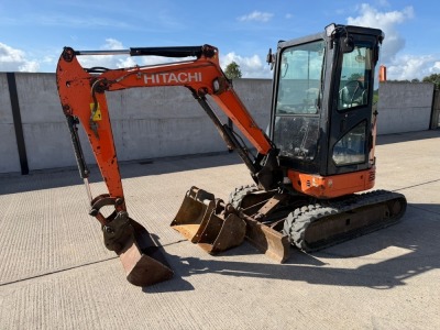 HITACHI ZX26U-5A CR 2.7 TON MINI DIGGER