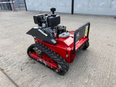 UNUSED CAPTOK CK800 PETROL TRACKED REMOTE CONTROL FLAIL MOWER