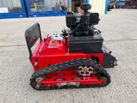 UNUSED CAPTOK CK800 PETROL TRACKED REMOTE CONTROL FLAIL MOWER - 4