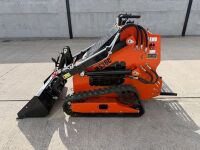 UNUSED MS36C MINI TRACKED PETROL SKID STEER LOADER - 2
