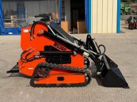 UNUSED MS36C MINI TRACKED PETROL SKID STEER LOADER - 6