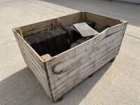 WOODEN CRATES TO INC. APPROX 380No. 24 x 12 SLATES&nbsp;
