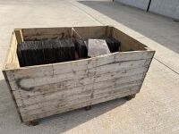 WOODEN CRATES TO INC. APPROX 380No. 24 x 12 SLATES&nbsp; - 2