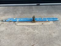 APPROX. 4ft CONCRETE BULL FLOAT & 3No. HANDLES - 2
