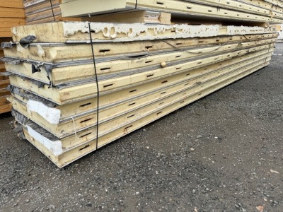 APPROX. 8No ASSORTED PIR INSULATED FRIDGE PANELS
