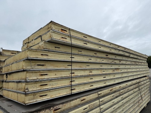 APPROX. 8No ASSORTED PIR INSULATED FRIDGE PANELS