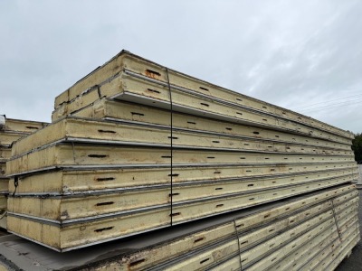 APPROX. 8No ASSORTED PIR INSULATED FRIDGE PANELS