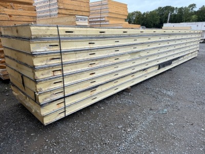 APPROX. 8No ASSORTED PIR INSULATED FRIDGE PANELS
