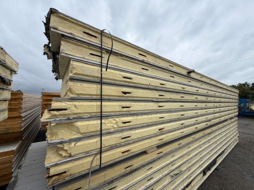 APPROX. 8No ASSORTED PIR INSULATED FRIDGE PANELS