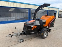 FORST ST6P SINGLE AXLE FAST TOW WOOD DIESEL CHIPPER / SHREDDER - 3