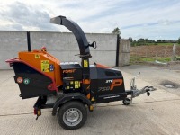 FORST ST6P SINGLE AXLE FAST TOW WOOD DIESEL CHIPPER / SHREDDER - 8