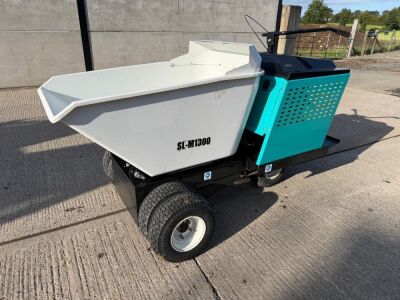 CAPTOK SL-M1300 MUDBUDDY DIESEL STAND ON MINI WHEELED DUMPER