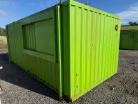 APPROX. 20ft x 10ft ANTI VANDAL OPEN PLAN SITE OFFICE