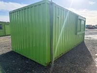 APPROX. 20ft x 10ft ANTI VANDAL OPEN PLAN SITE OFFICE - 7