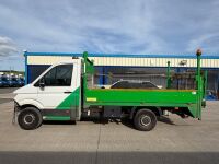 VOLKSWAGEN CRAFTER CR35 STARTLINE MWB 140 DROPSIDE PICKUP - NON RUNNER - 9