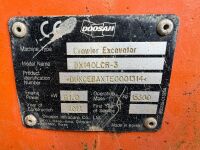 DOOSAN DX140LCR-3 15 TON ZERO TAIL EXCAVATOR DIGGER - 16