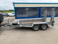 IFOR WILLIAMS 10ft5" X 5ft7" TWIN AXLE 3.5 TON PLANT TRAILER - 4