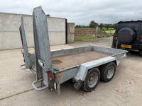 IFOR WILLIAMS 10ft5" X 5ft7" TWIN AXLE 3.5 TON PLANT TRAILER - 8