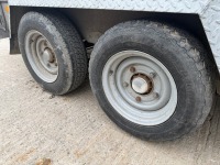 IFOR WILLIAMS 10ft5" X 5ft7" TWIN AXLE 3.5 TON PLANT TRAILER - 13